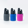 20Oz silicone Collapsible Water Bottle  sports bottle