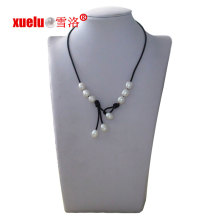 Fashion Leather Freshwater Pearl Necklace Jewellery