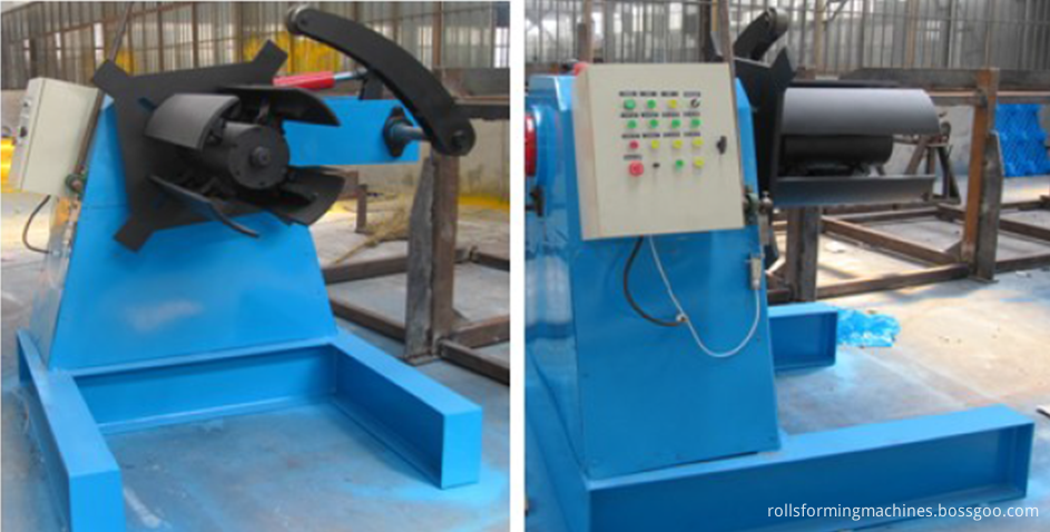 hydraulic decoiler