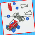 Superventas divertidas Mini DIY Assembly Expulsión Plastic Toy Car