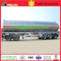 3axle Milk Water Liquid Food Transport Aluminum Tanker Semi Trailer