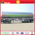 3axle lait eau liquides alimentaires Transport aluminium camion citerne Semi remorque