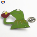 Cartoon Sapo Animal Metal Pin Badge Custom