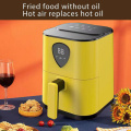 Grelha de fritadeira de ar elétrico sem óleo 5L 1300W