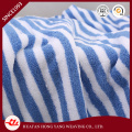 100% New Cotton Stripe Bleu ciel et serviette de plage blanche