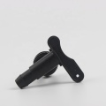 Simple and small black pp plastic tap faucet