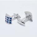 Wholesale Custom Gift Silver Stainless Cufflinks