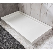 Plateau de receveur de douche SMC haut de gamme avec trop-plein