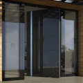 Black Mirror Design Stainless Steel Pivot Door Entry