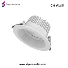 3 años de garantía PF&gt; 0.9 COB 4 pulgadas horizontal giratoria LED Downlight