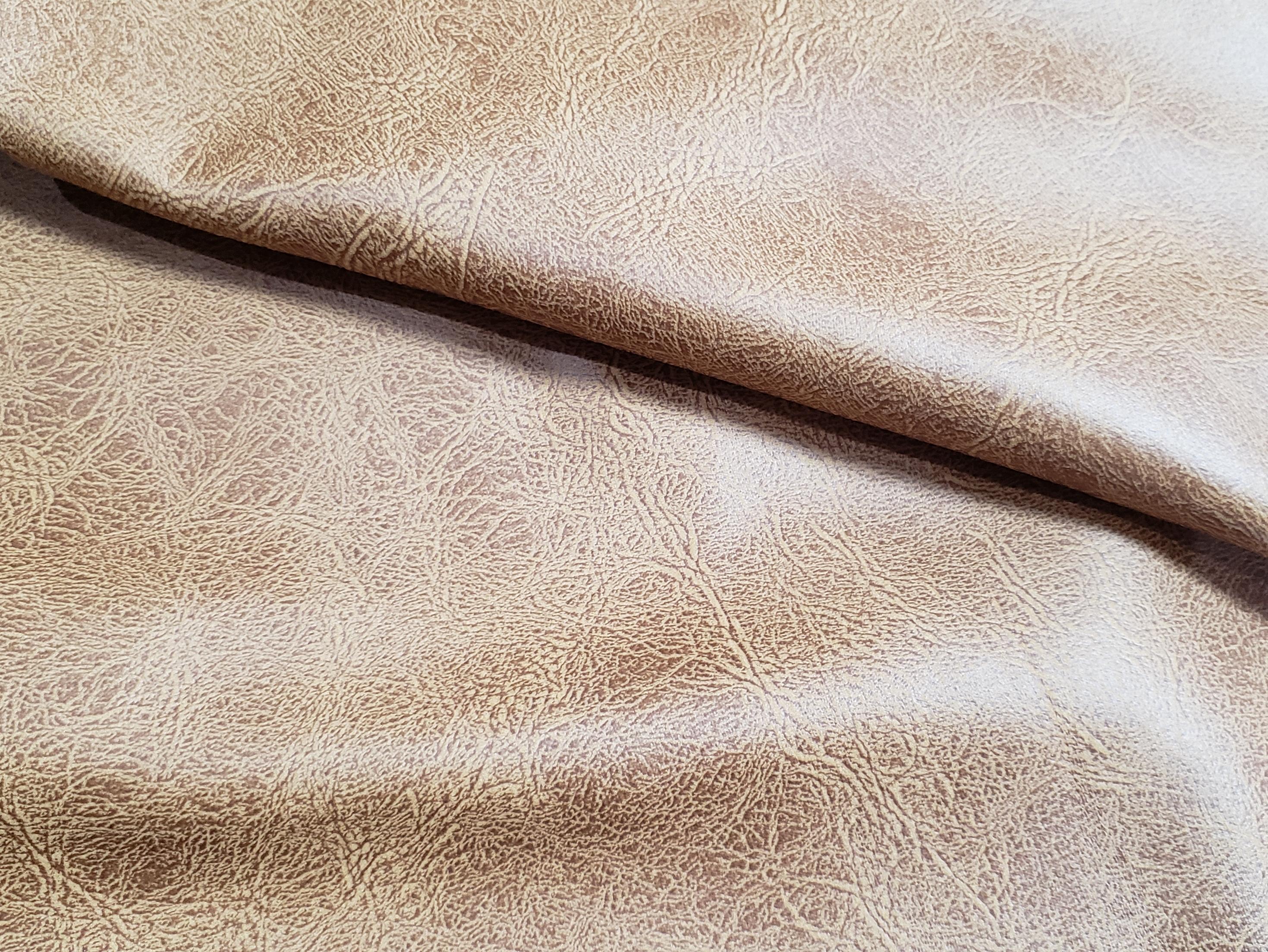 Bronzing Leather Looking Fabric a Bronzing Leather Looking Fabric a
