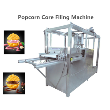 Core filling machine for popcorn and biscuit etc