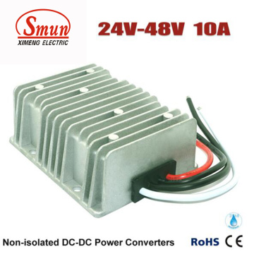 Convertisseur de courant DC-DC étanche 24V à 48V 10A Convertisseur 480W