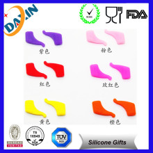 Silicone Anti-Slip Holder para óculos, Ear Hook, Eyeglass Temple Dica