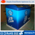 Congelador superior del congelador de la carga del congelador de la exhibición del helado del supermercado comercial