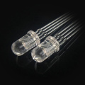 Super Bright Clear 5mm RGB LED Short Pins