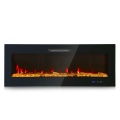 Dualmount 60 inch Glass Front Fireplace