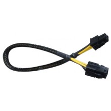 Arnés de cable de alambre de la manga 30cm 4pin PSU del animal doméstico