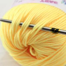 Soft Worsted 5%Cashmere 83%Wool 12%Silk Knitting Yarn