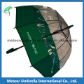 Nuevos artículos Fancy Dome Clear PVC Transparent Bubble Umbrella