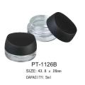 Plastic Empty Cosmetic Pot Container