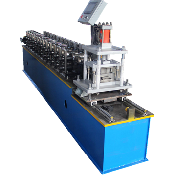 Galvanized steel roller shutter door lath forming machinery