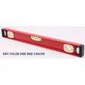 24" rouge aluminium professionnelle, niveau i-Beam