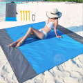 large sand free beach blanket portable beach mat