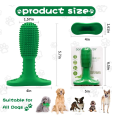 Jouet à dents de brosse à dents de chewing-jouet à mâcher de chien de silicone gratuit BPA