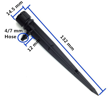 Arroseur radial réglable pour irrigation par égouttement