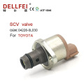 Válvula de control de succión Válvula SCV 04226-0L030 para Toyota