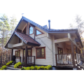 Maison en bois de luxe préfabriquée conçue