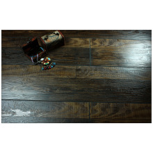 12.3mm Hand Scraped Hickory Sound Absorbing Laminate Flooring