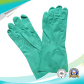 Guantes de nitrilo impermeables anti ácido para el hogar con SGS aprobado