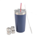 Travel Coffee Mug with Straw