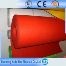 Ce Approved Nonwoven Needle Punch Polyester Plain Carpet for Wedding