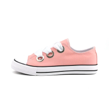 2021 hot-selling fashion pink blue canvas shoes