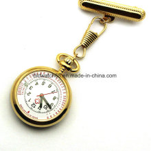 Beste Edelstahl Nurses Brosche Pin Watch mit Japan Movt