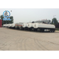 3 Axles Square Shape Chemical Liquid Tanker Trailer