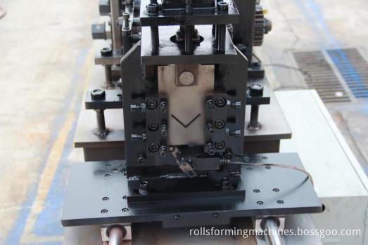 Steel And Metal Slotted Angle Roll Forming Machine