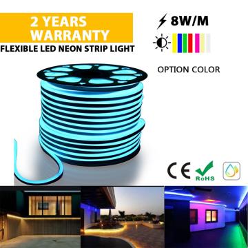 Flexible Neon strip light Ice blue color