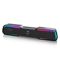 Dynamic Lighting Bar Black Bluetooth Speakers