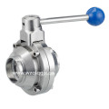 3A Sanitary Stainless Steel Welded Butterfly-Type Ball Valve