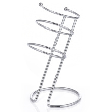 Beauty metal standing hair dryer holder rack