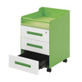 3 Drawer Steel Movable File Cabinet