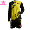 Customized long sleeve soccer jersey