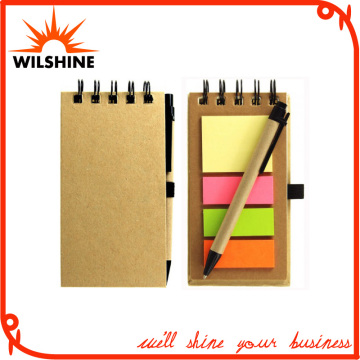 Good Quality Promotional Kraft Paper Sticky Notepad (NP113)