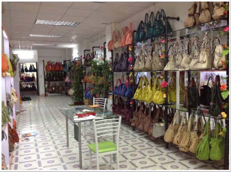 Woven Handbags Sample Room