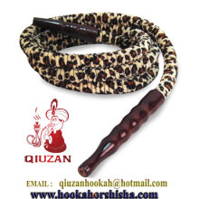 Mya calidad 1,8 M Leopard Print cachimba manguera QZP-016