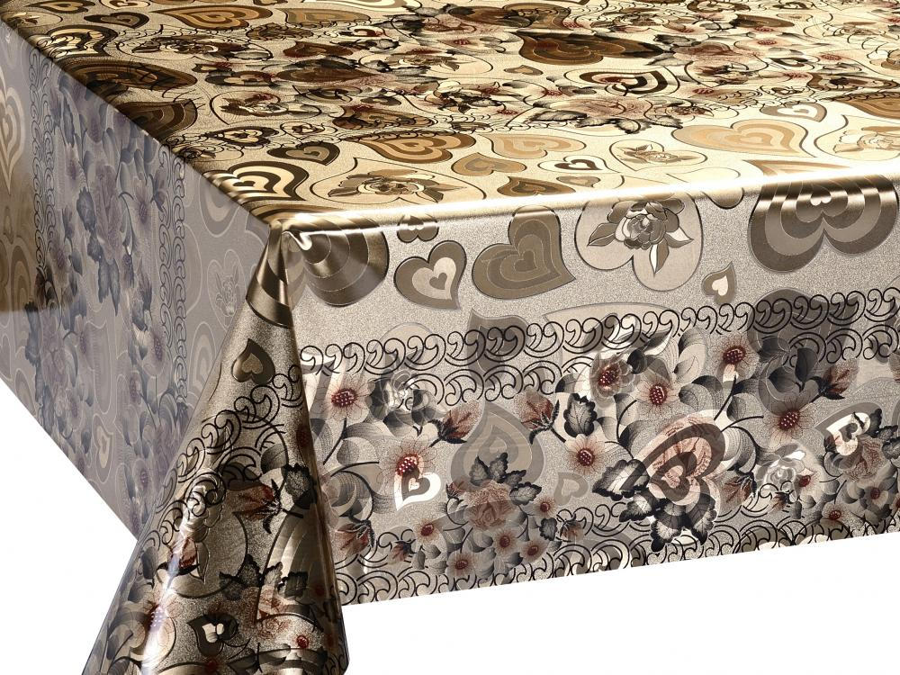 Double Face Silver Gold Tablecloth 4